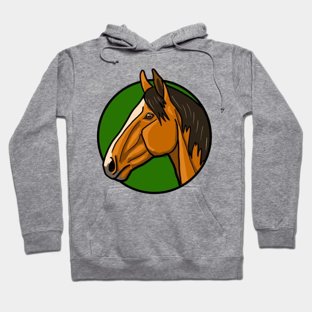 Horse head Hoodie by Shyflyer